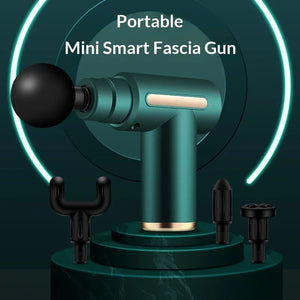 Portable Mini Massage Gun USB Rechargeable Lightweight Electric Muscle Relaxation Device for Home Body Massage 4 Colors Optional
