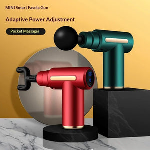Portable Mini Massage Gun USB Rechargeable Lightweight Electric Muscle Relaxation Device for Home Body Massage 4 Colors Optional